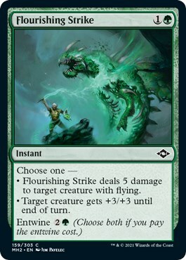 Flourishing Strike Card Front