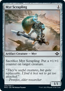 Myr Scrapling Card Front