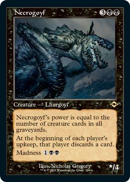 Necrogoyf Card Front