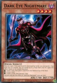 Dark Eye Nightmare Card Front