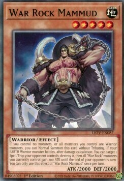 War Rock Mammud Card Front