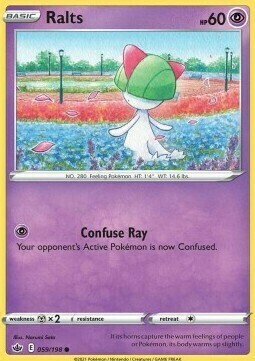 Ralts Card Front