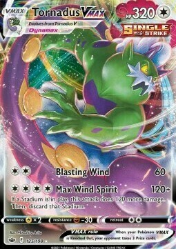 Tornadus VMAX Card Front