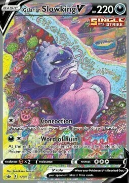 Galarian Slowking V Card Front