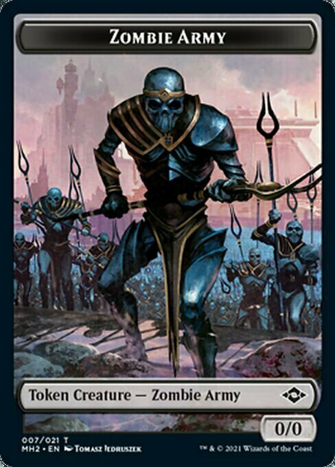 Zombie Army Card Front