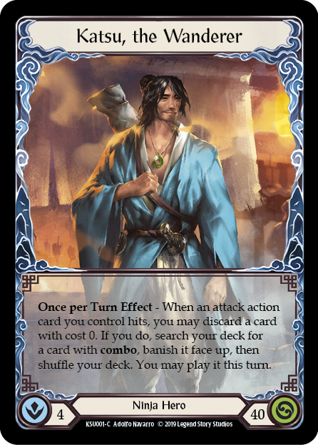 Katsu, the Wanderer Card Front