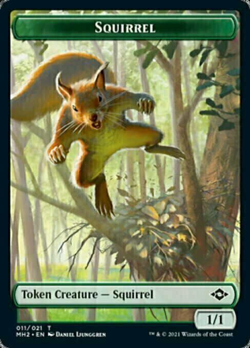 Squirrel // Food Card Front