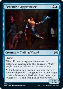 Eccentric Apprentice Card Front