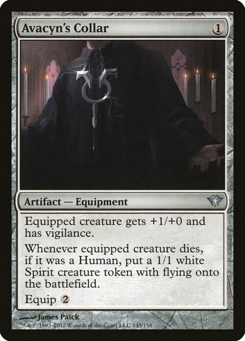 Avacyn's Collar Card Front