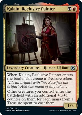 Kalain, Reclusive Painter Card Front