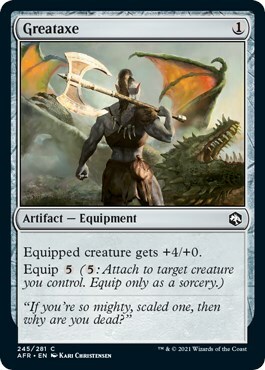 Greataxe Card Front