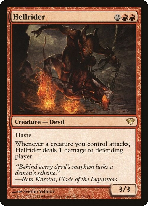 Hellrider Card Front