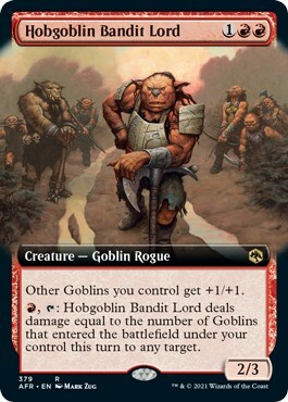 Hobgoblin Bandit Lord Card Front