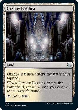 Orzhov Basilica Card Front