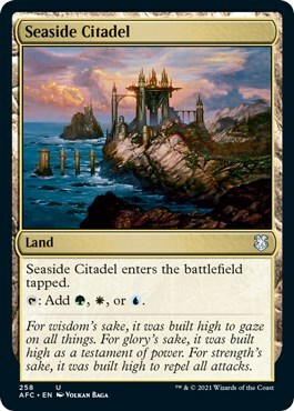 Seaside Citadel Card Front