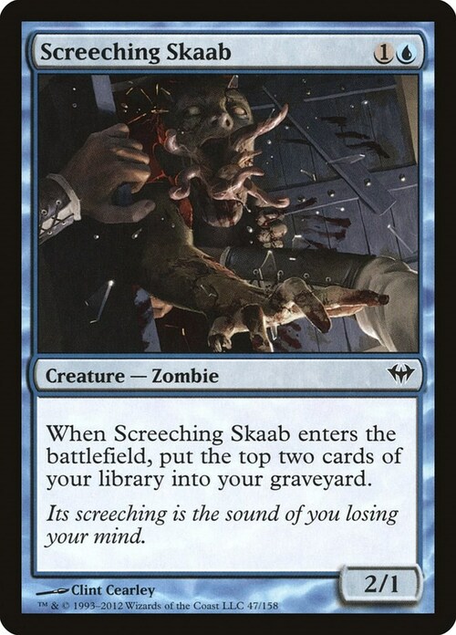 Screeching Skaab Card Front