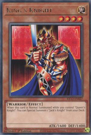 King's Knight Card Front