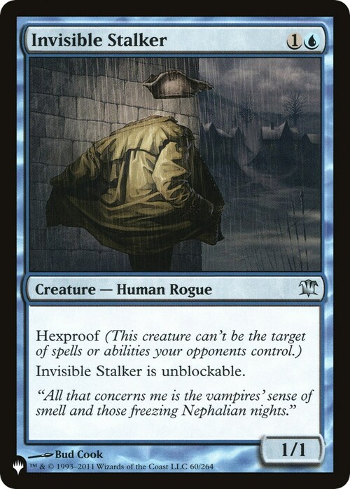 Invisible Stalker Card Front