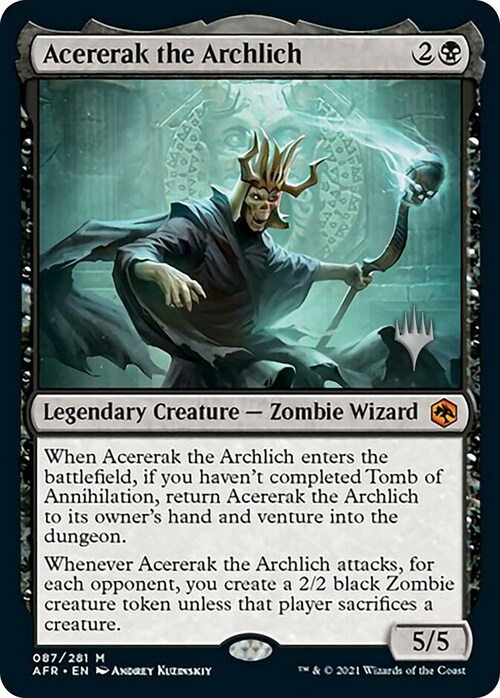 Acererak the Archlich Card Front