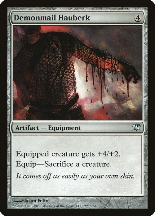 Demonmail Hauberk Card Front