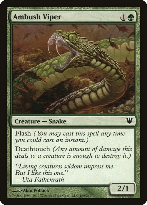 Ambush Viper Card Front