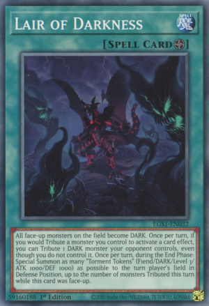 Lair of Darkness Card Front