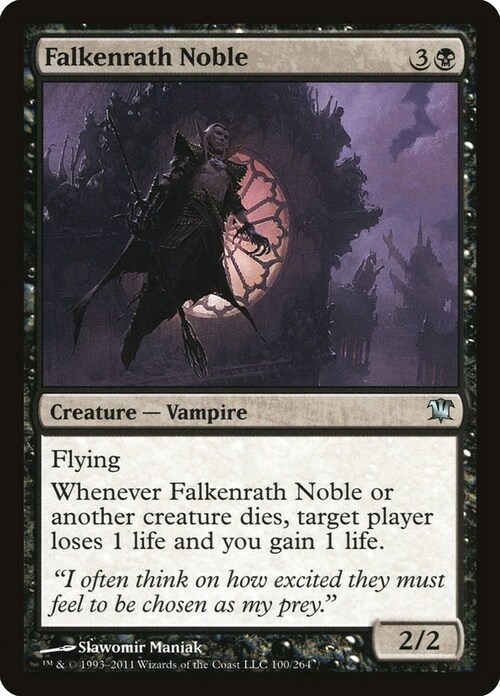 Falkenrath Noble Card Front