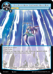 The Fifth Boon: Lightning Bolt, Bow