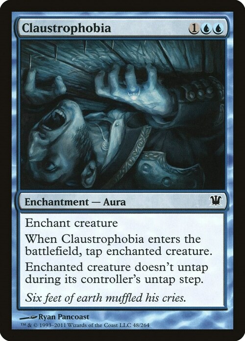 Claustrophobia Card Front