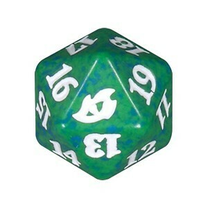 Ikoria: Lair of Behemoths: Dado D20 (Verde)