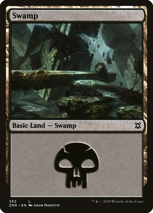 Swamp Card Front