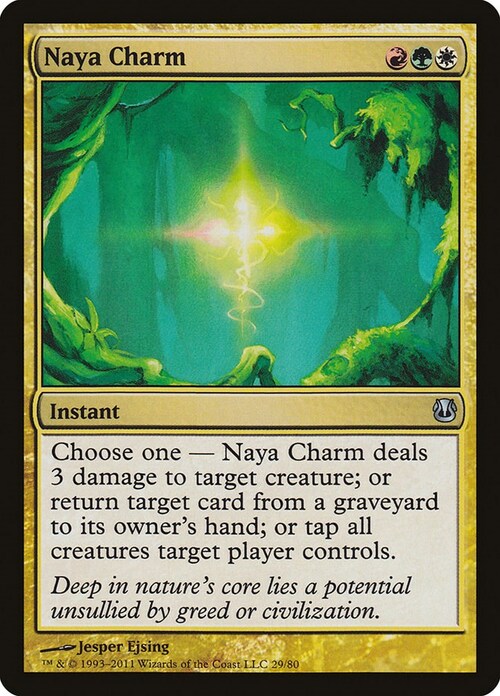 Naya Charm Card Front