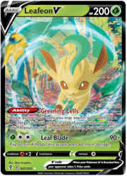 Leafeon V [Cellule Verdeggianti | Fendifoglia]