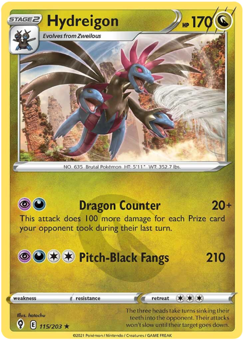 Hydreigon Card Front