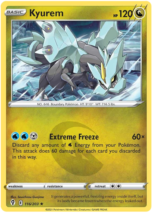 Kyurem Card Front