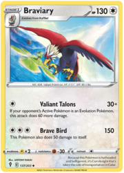 Braviary [Valiant Talons | Brave Bird]