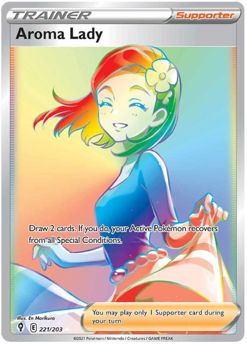 Aroma Lady Card Front