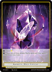 Amadeus, Holy Crystal