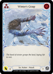 Winter's Grasp - Blue