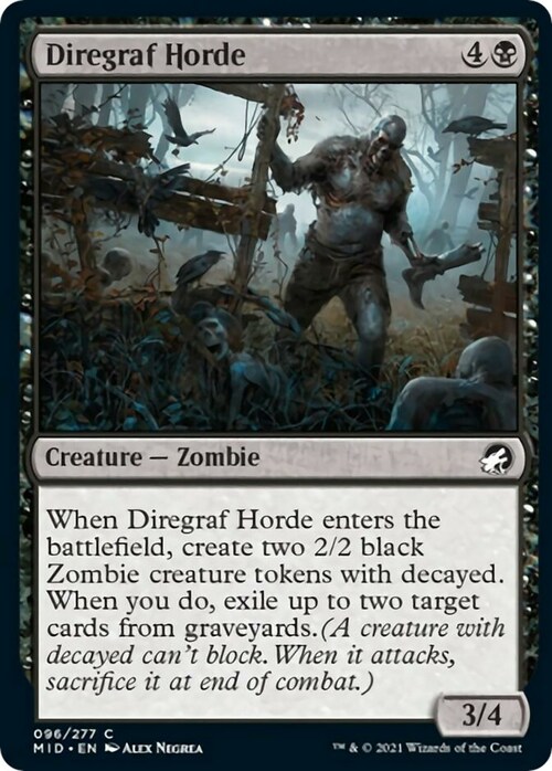 Diregraf Horde Card Front