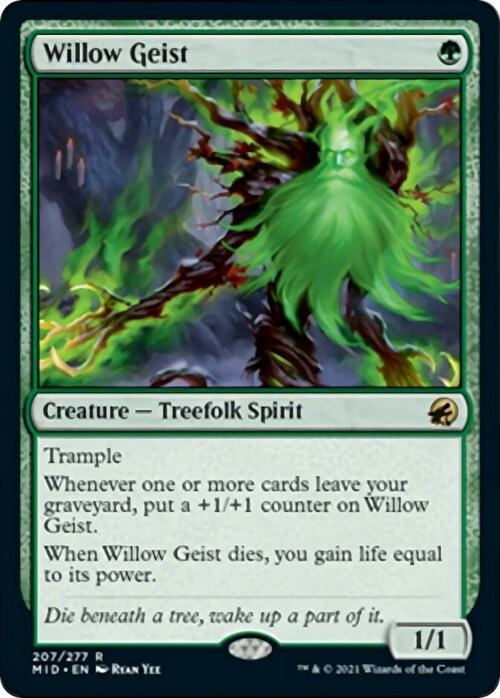 Willow Geist Card Front