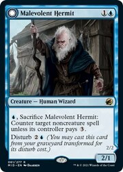 Malevolent Hermit // Benevolent Geist