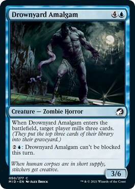 Drownyard Amalgam Card Front