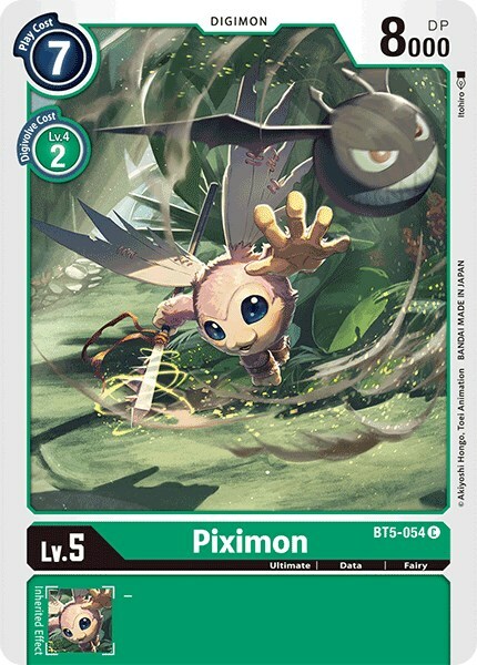 Piximon Card Front