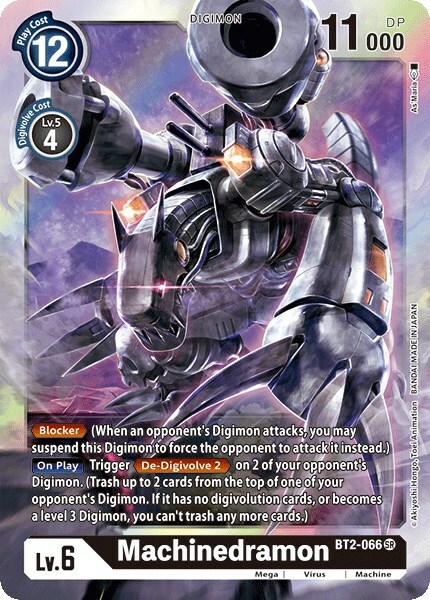 Machinedramon Card Front