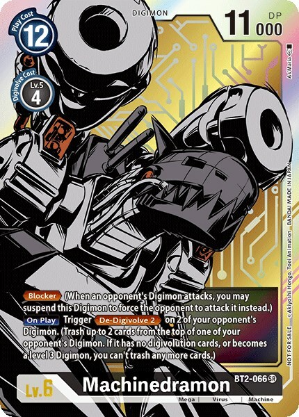 Machinedramon Card Front