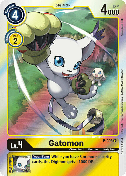 Gatomon Card Front