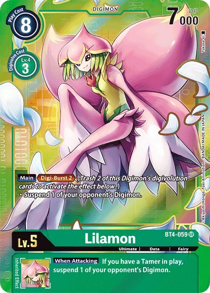 Lilamon Card Front