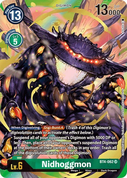 Nidhoggmon Card Front