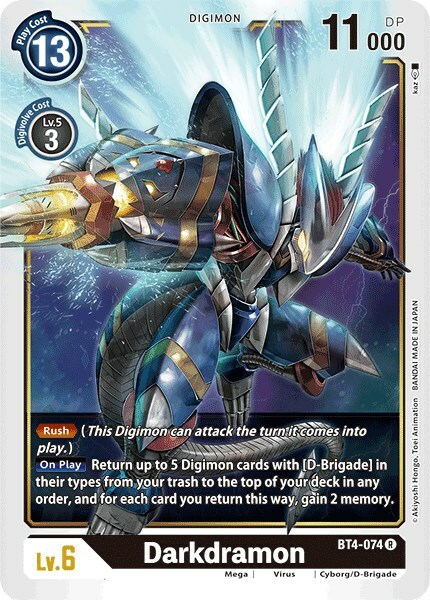 Darkdramon Card Front